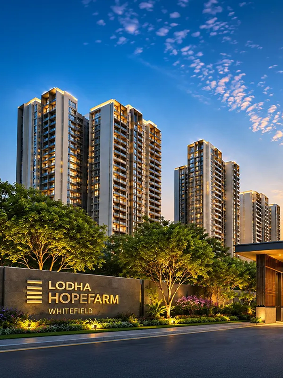 Lodha Hopefarm lifestyle — artistic impression